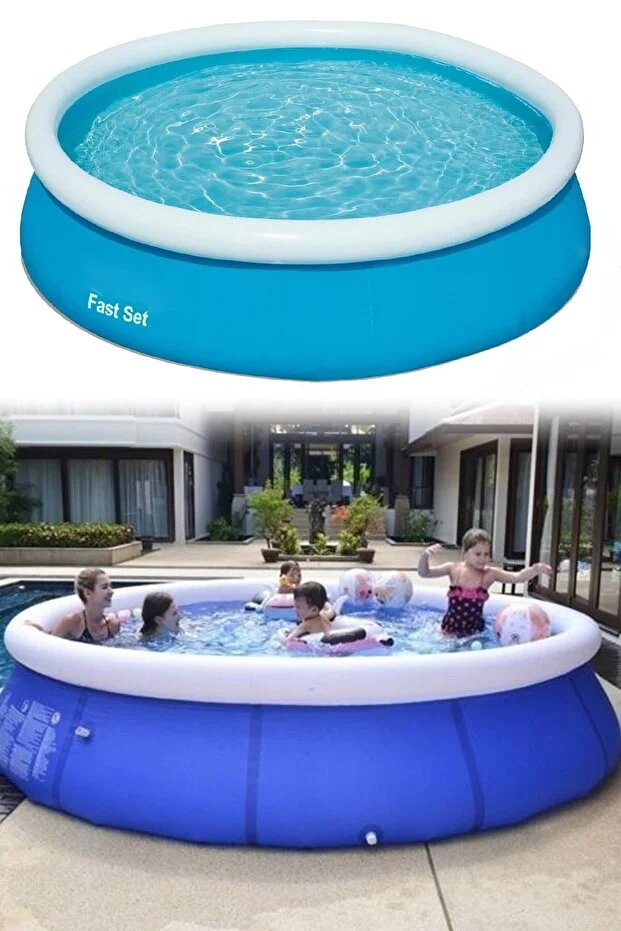 Bestway Büyük Boy Şişme Yüzme Havuzu 244x61 cm 2100 litre